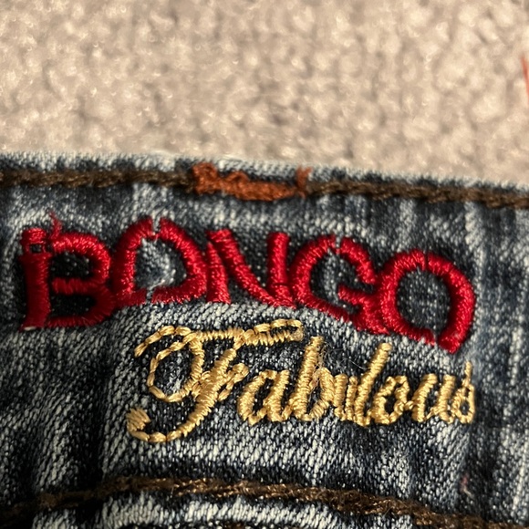 Bongo Fabulous Blue Flared Jeans - Picture 3 of 8